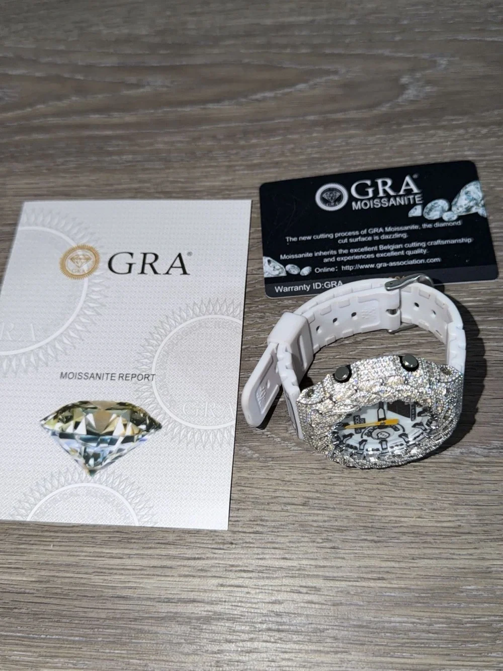 GRA Moissanite magna gshock